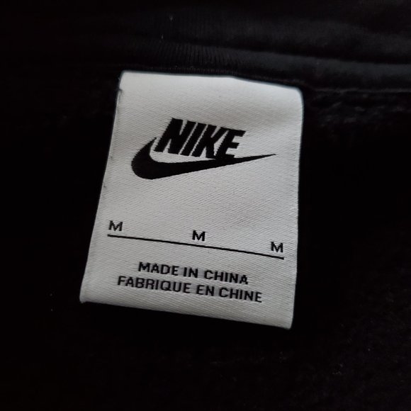 Nike Sweater Black 1/2-Zip Pullover- Medium - Picture 7 of 12